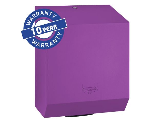 MERIDA STELLA VIOLET LINE mechanical roll paper towel dispenser, violet